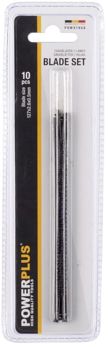 Powerplus zaagbladen POWX195A - 127x2,6mm - 10 st.