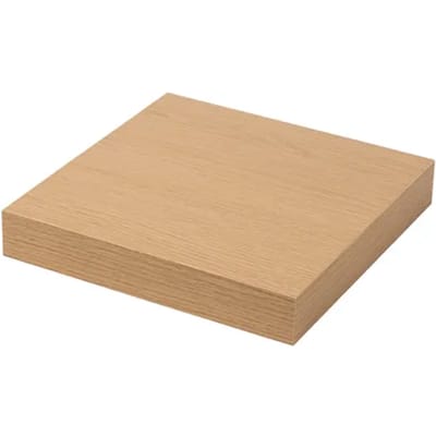 Duraline Wandplank Xl4 Eiken Knoest 38mm 23,5x23,5cm