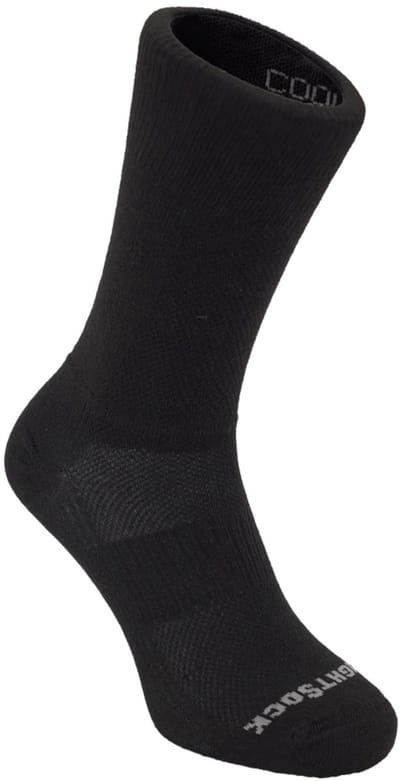 Wrightsock Coolmesh Crew - Zwart - 37-41