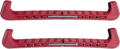 Schaatsbeschermers - Schoenhoezen - Schaatsen Beschermen - Duurzaam PVC - 30 cm Lengte - Rood