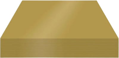 Kangaro fotokarton - 50x70cm - 300 gram - goud - pak 25 vel