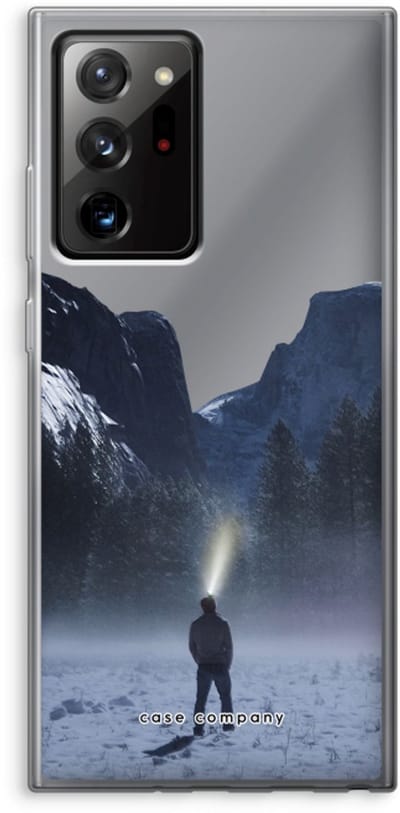 Case Company® - Hoesje geschikt voor Samsung Galaxy Note 20 Ultra / Note 20 Ultra 5G hoesje - Wanderlust - Soft Cover Telefoonhoesje - Bescherming aan alle Kanten en Schermrand