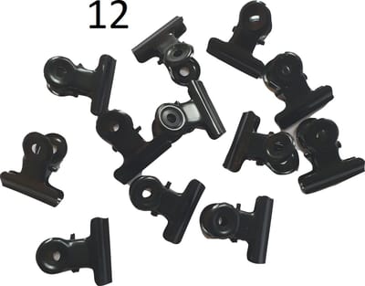 12 Clips Mini voor Wandrekken, Wandrek, Fotorek, Wandbord, Wanddecoratie, Papierklem