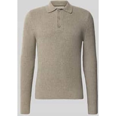 Gebreide pullover met polokraag, model 'Lilith'