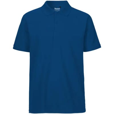 Neutral - Classic Polo - Royal - 100% Biologisch Katoen maat XS