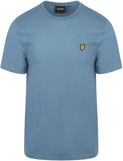 Lyle and Scott T-shirt Ocean Blauw - Maat XL - Heren - Casual T-shirts