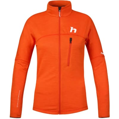 Hannah Meda Fleece Met Volledige Rits Oranje 38 Vrouw