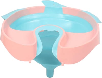 Draagbare Shampoobak - Haarwasgootsteen - Comfortabel Haar Wassen - Verstelbare Band - 49x41x9 cm - Zwart