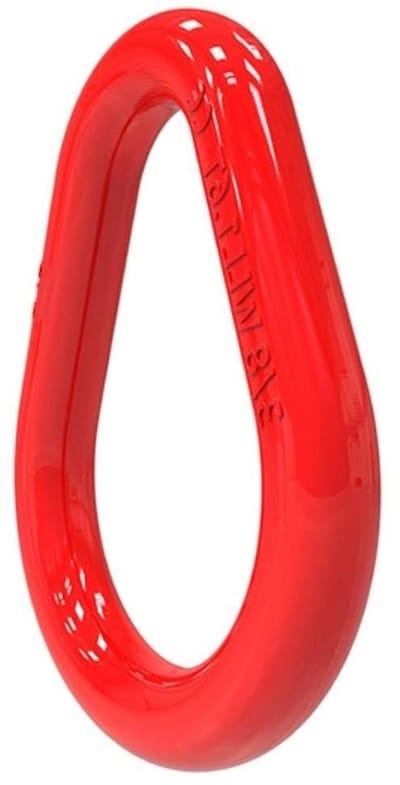 Hijsing Ring - Ronde Schakel - Zware Lasten Tillen - G80 Gelegeerd Staal - 1.3T Capaciteit - Rood