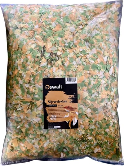 Oswalt Vijvervlokken - Visvoer - 10 Liter - 1,3 KG