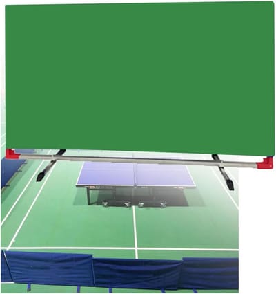 Tafeltennishek - Afbakening Set - Sportveld Indelen - Inklapbaar Ontwerp - 140 x 75 cm - Groen