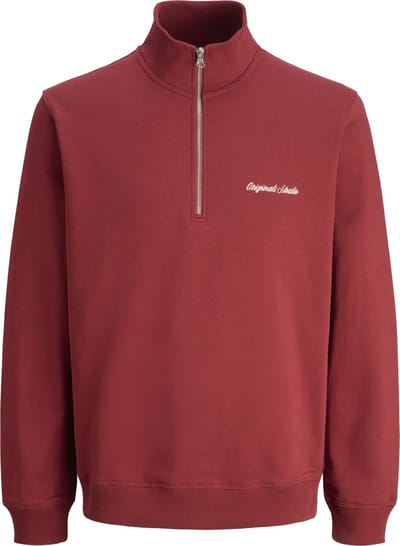 JACK&JONES - JORNORREBRO EMB SWEAT HIGH NECK SN - Heren - Sweaters