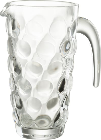 J-Line karaf Bubble karaf - glas - transparant