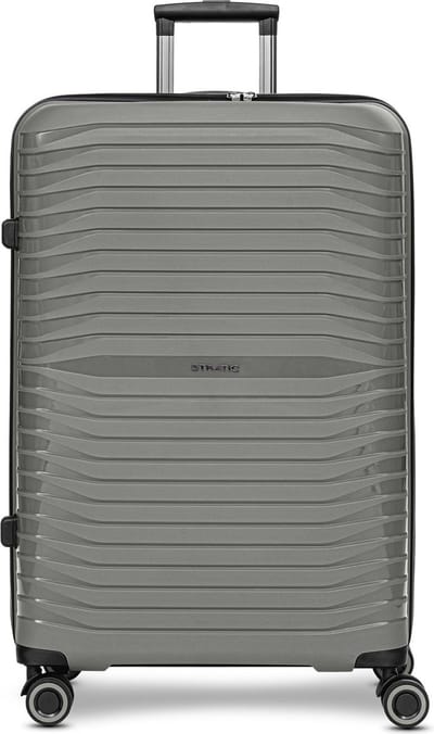 Stratic Shine 4 wielen Trolley 76 cm - Harde bagage - TSA slot - grey