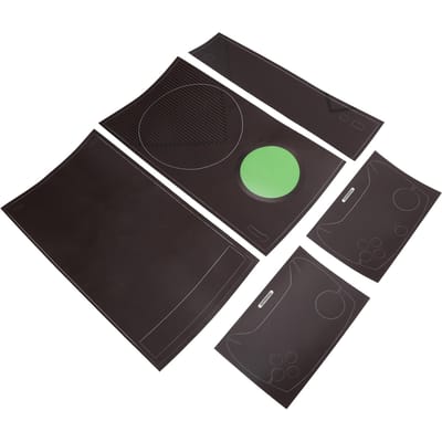 Autocollant Contrôleur Hôte Autocollants de Protection pour Console de Jeu Conviennent pour Xbox Series S black