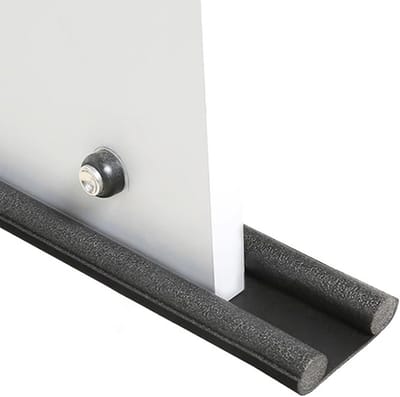 Deurbodemafdichting - Tochtstopper - Tocht Buiten - Zwaar Uitgevoerd - 93 cm - Grijs