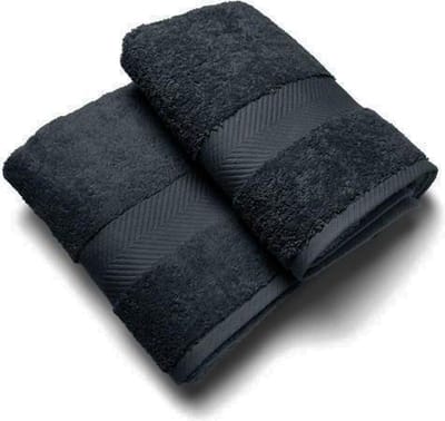 Casilin Royal Touch - Hotel Kwaliteit - Pakket van 2 Badlakens - 65 x 125 cm - Zwart
