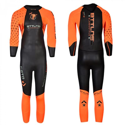BTTLNS schoolslag wetsuit - zwempak - wetsuit - openwater wetsuit - wetsuit lange mouw heren - Ceto 1.0 - L