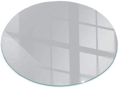 Tulup Kachel Vloerplaat - Kleur Lichtgrijs Vloerplaat Voor Houtkachel - 50 cm - Grijs Vloerplaat Voor Kachel - Ronde Kachel Vloerplaat - Onderplaat Kachel - Plaat Voor Onder Houtkachel - Plaat Onder Houtkachel
