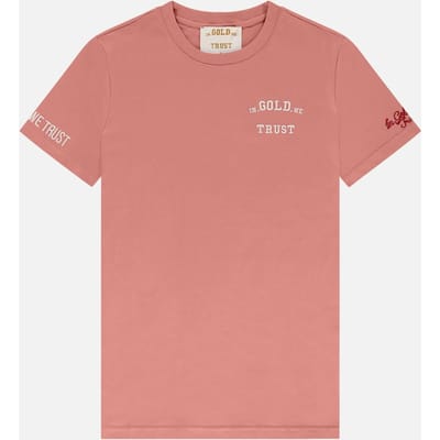 In Gold We Trust The Pusha Old Pink Size: M | T-Shirts Outlet | Unisex | Roze