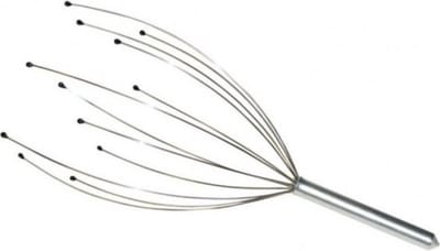 Hoofdmassage spin - Massage Klauw - Massage Spin - Luxe Hoofdspin - Zilver
