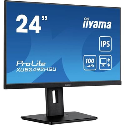 iiyama ProLite XUB2492HSU-B6 - 24 inch - Full HD - IPS - USB-Hub (4x) - Verstelbaar