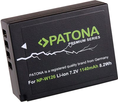 Patona Premium accu voor Fujifilm NP-W126 / NP-W126S