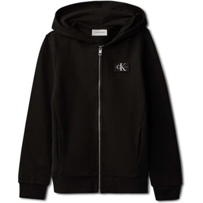 Calvin Klein Badge Zip-Through Sweater - Fashion Wear - Kinderen
