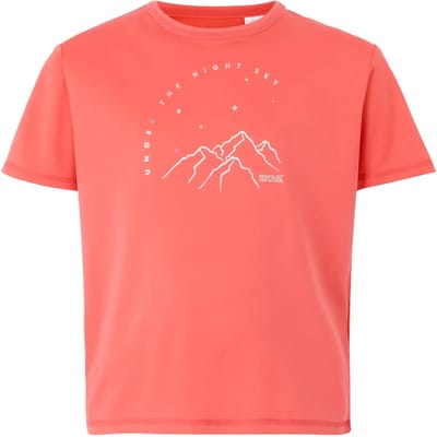 T-shirt Korte Mouwen Kinderen Mountain Graphic Design