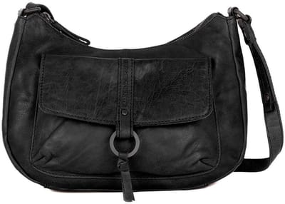 Leren Crossbodytas - Cheyenne - Zwart