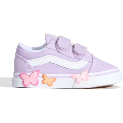 Vans Toddler Old Skool V Butterfly Purple Maat: 22 | Schoenen Outlet | Unisex | Paars