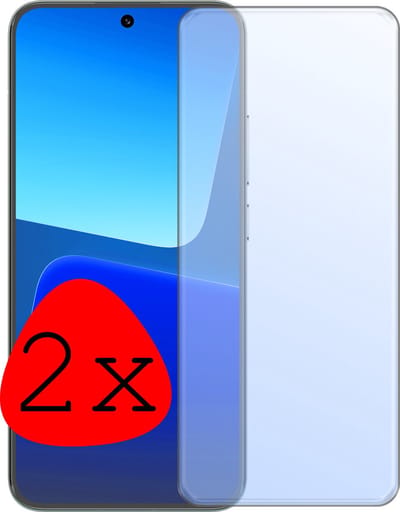 Screenprotector - 2 Stuks Geschikt voor Xiaomi 13 - Extra Sterk - Beschermglas - Gehard Glas - Tempered Glass - Screen Protector