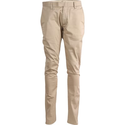 Acne Studios Regular Fit Broek in Beige Katoen