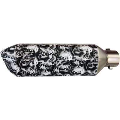 1,52 inch inlaat motorfiets uitlaatpijpen slip op demper carbon fashion street style staart Chinese Ghost Story veelkleurig