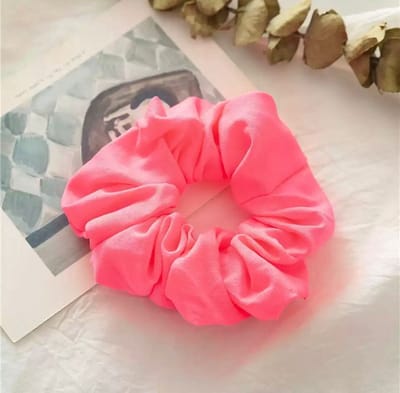 Akyol - roze scrunchie-haarband-Haarelastiek |haar elastiek groen |neon-foute party-neon roze haar elastiek-neon party-Haaraccessoires-crunch elastiek -koningsdag haar elastiek-groen elastiek -roze elastiek voor haar -roze accesoires -haarelastiek ro