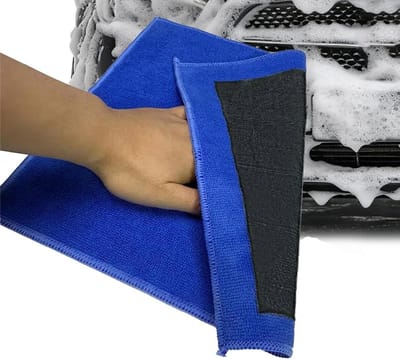Autowashandschoen - Reinigingshandschoen - Auto Poetsen - Krasvrije Reiniging - 30 centimeter - Magische Modderdoek
