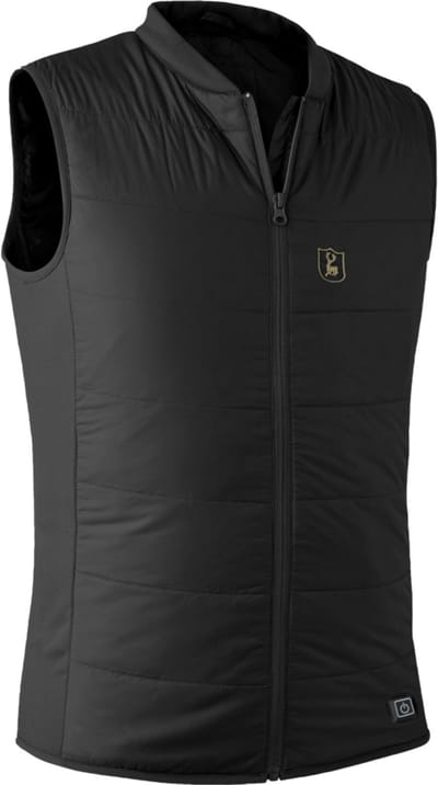 4842 Deerhunter Heat Inner Waistcoat- Black-Maat S Warmte Vest Gewatteerde Elektrische Bodywarmer Thermokleding