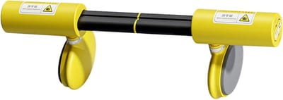 Bekkenbodem Trainer - Billen Oefenapparaat - Thuis Fitness - Stille Trainer - 34 cm Pakket - Geel