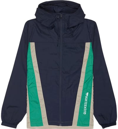 Quiksilver Clicker Windbreaker Jas Blauw S Man