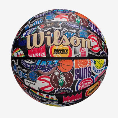 Wilson NBA All Teams Retro Basketbal Maat 7 - Outdoor & Indoor