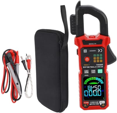 Stroomtang Multimeter - Stroommeter - Elektrische Metingen - Contactloze Spanning Detectie - 600 Volt - Zwart