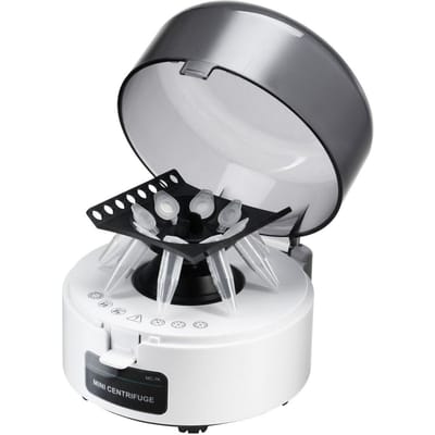 Mini Centrifugeuse 0,2/1,5/2 ml Vitesse Fixe 7000 tr/min avec Rotor 2 en 1