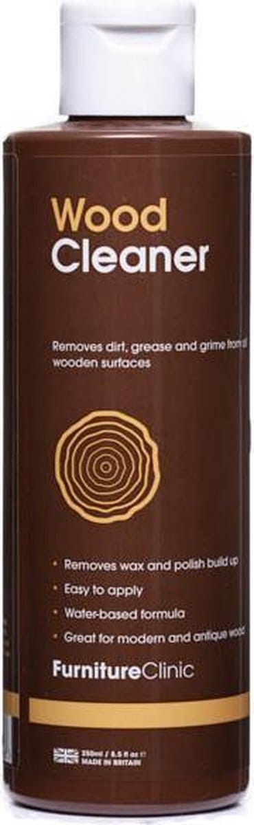 Hout Reiniger 250ml - Verwijdert Vuil & Vet - (goed voor 1,25L ) Geschikt voor Alle Houten Oppervlakken - 250ml
