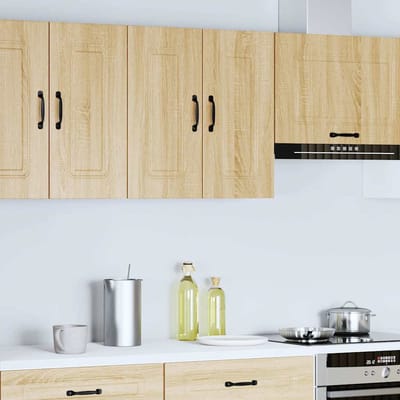 vidaXL - Keukenbovenkast - Kalmar - bewerkt - hout - sonoma - eikenkleurig