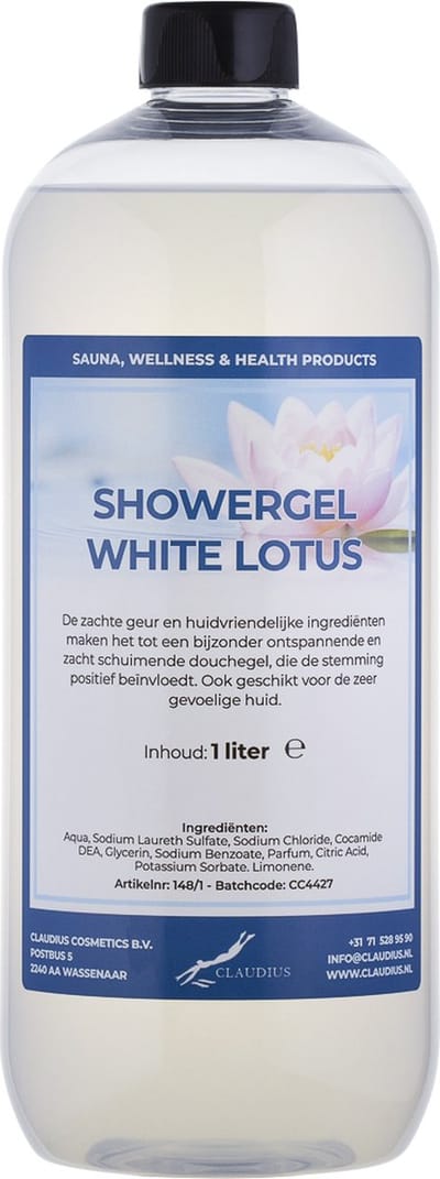 Douchegel White Lotus 1 liter - showergel