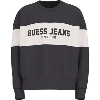 Oversized sweatshirt met ronde hals Guess GJ Horizont
