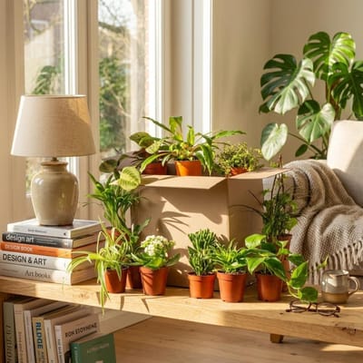 Green boutiQ - Kamerplant - Groene Verrassingsbox - Weinig onderhoud - 12 Planten - Pot 10,5 - 12cm - Hoogte 15 - 45cm