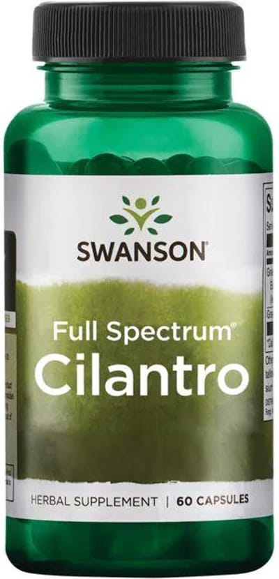 Swanson - Full Spectrum® - Koriander (Coriandrum sativum) - Cilantro - 500mg - 60 caps