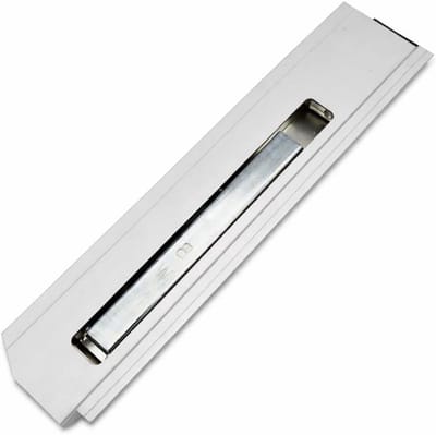 Bordwandsluiting Aanhanger - Randsluiting Grendel - Aanhanger Beveiligen - Geanodiseerd Aluminium - 350 mm Links - Aluminium