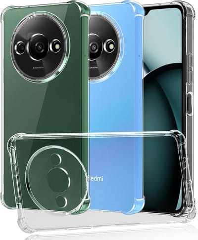Transparant Hoesje Geschikt voor Xiaomi Redmi A3 | Schokbestendig TPU | Back Cover | Dun | Flexibel | Shockproof | Doorzichtig